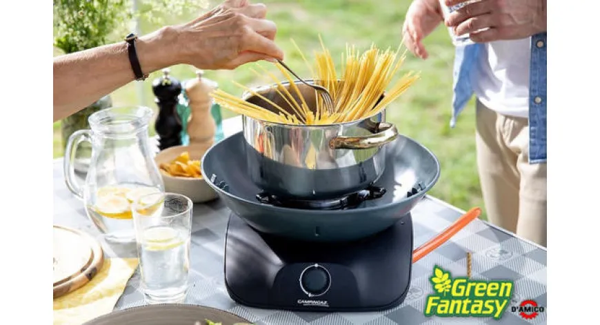 Tempo di cucina all'aria aperta