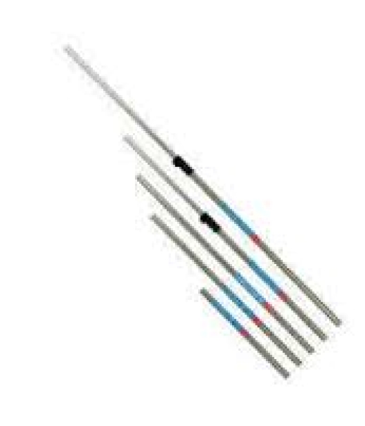 Asta fissa in alluminio 45cm Campagnola